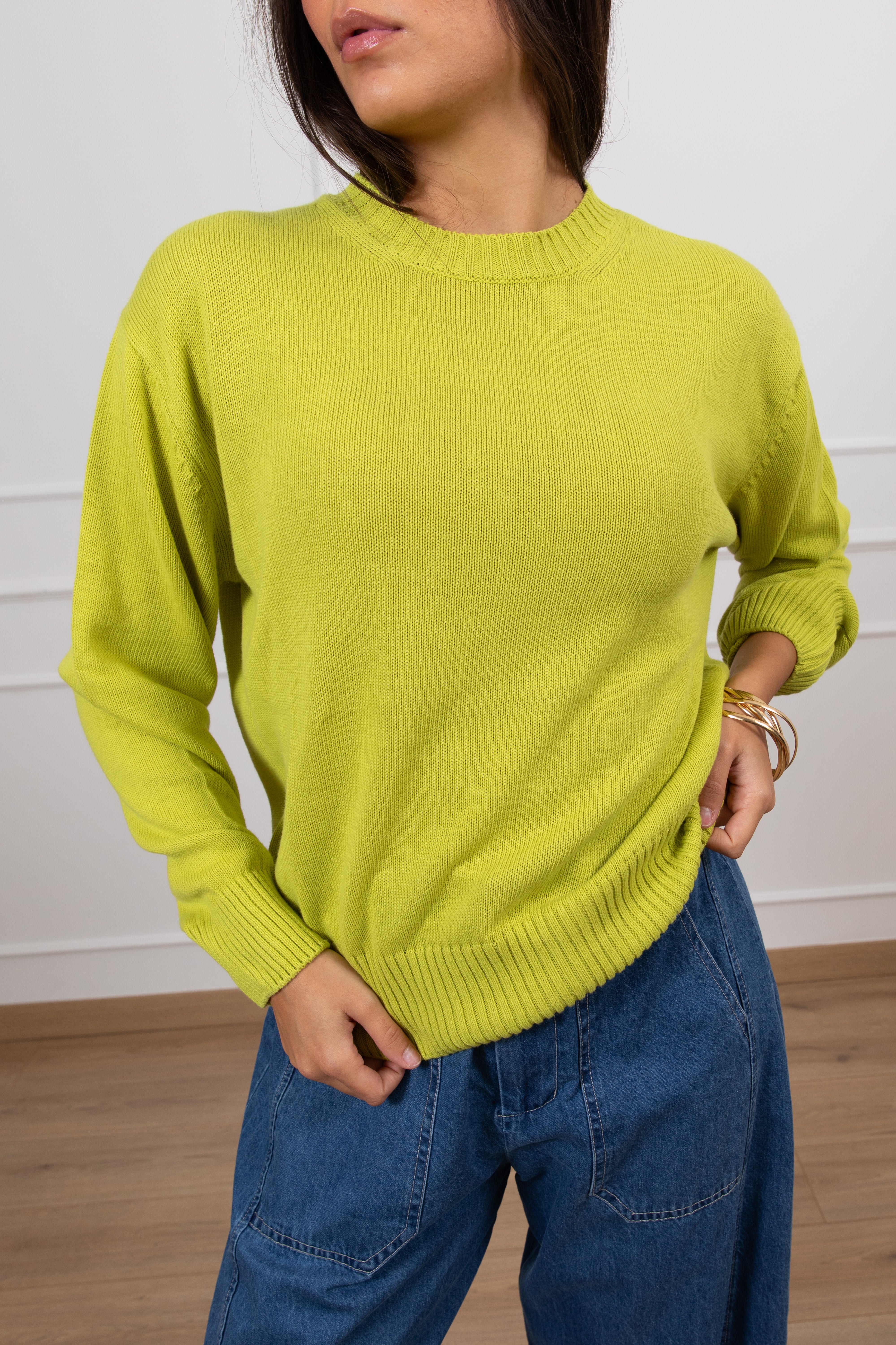 Maglia over-size in cotone ViCOLO