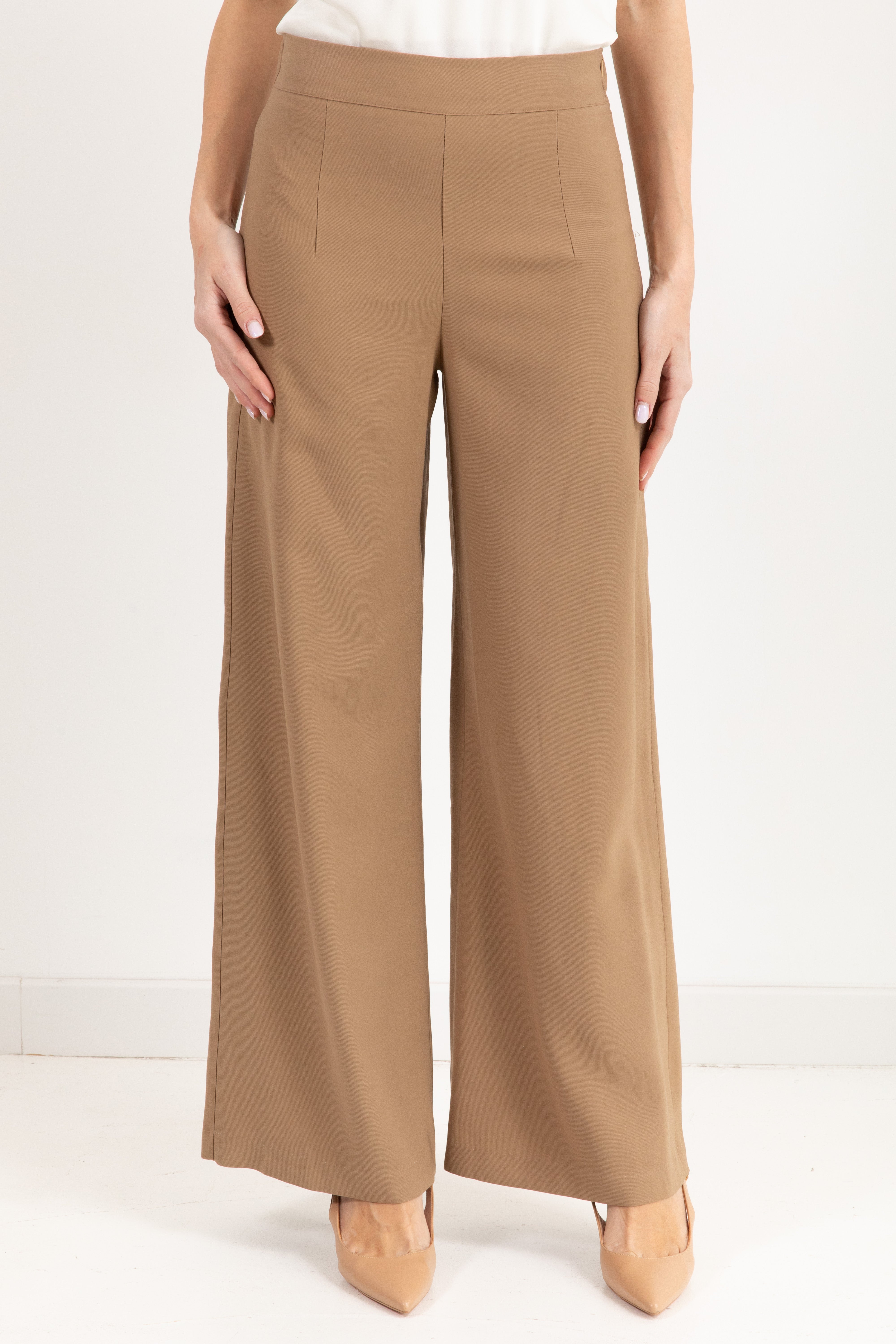 Tailleur giacca over-size e pantalone svasato Susy Mix