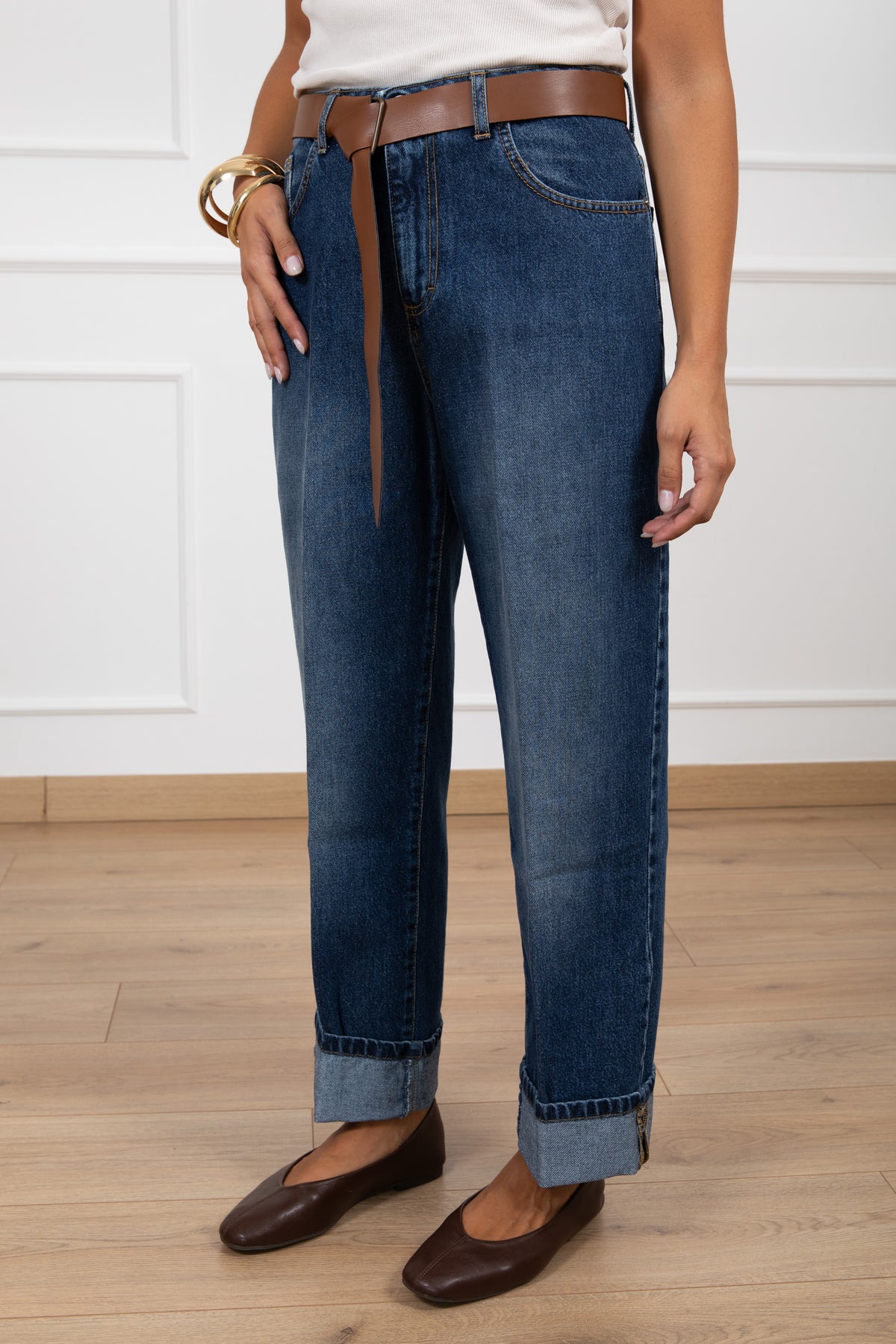 Jeans Mandy lavaggio medio Haveone