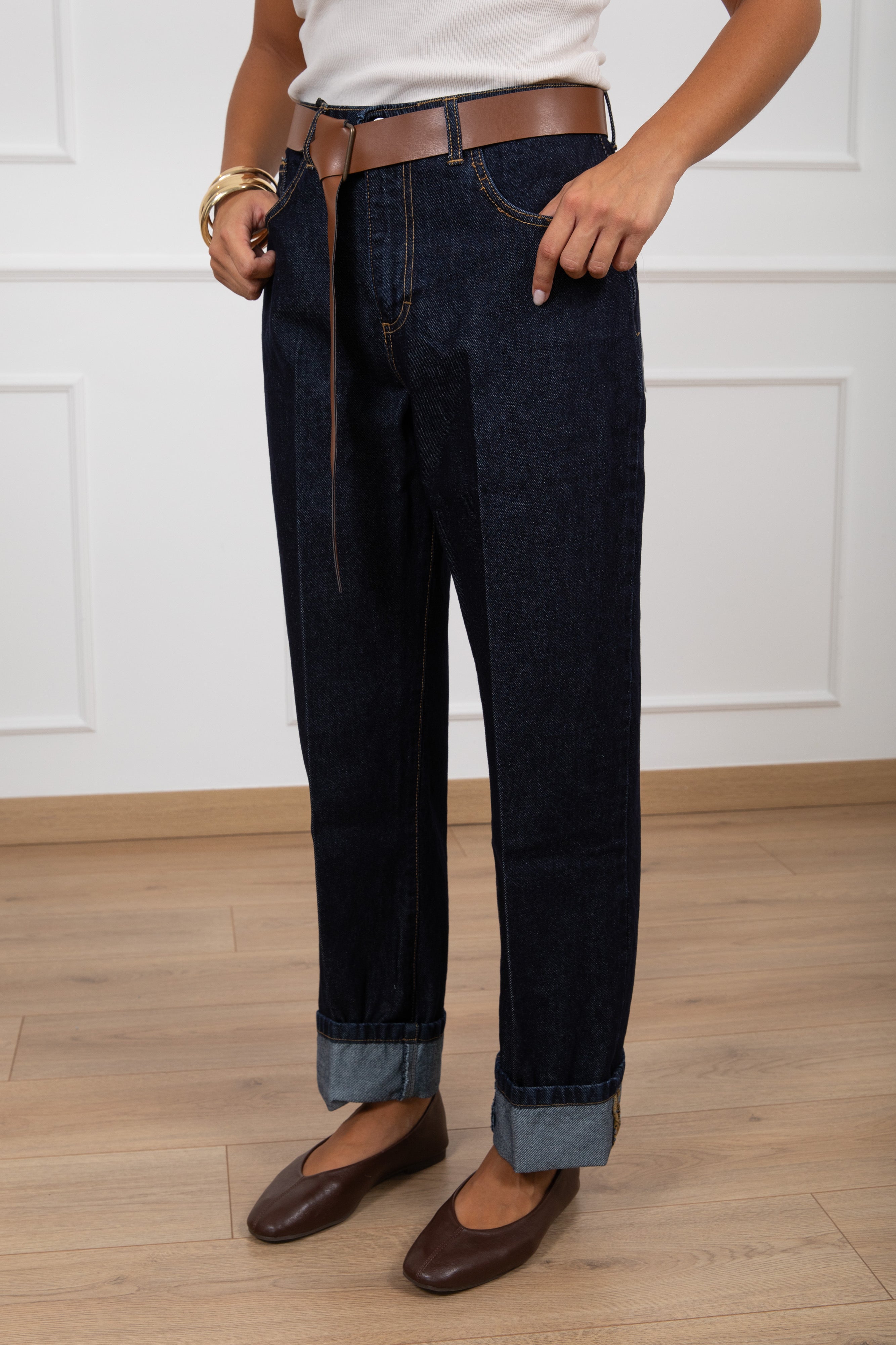 Jeans Mandy lavaggio scuro Haveone