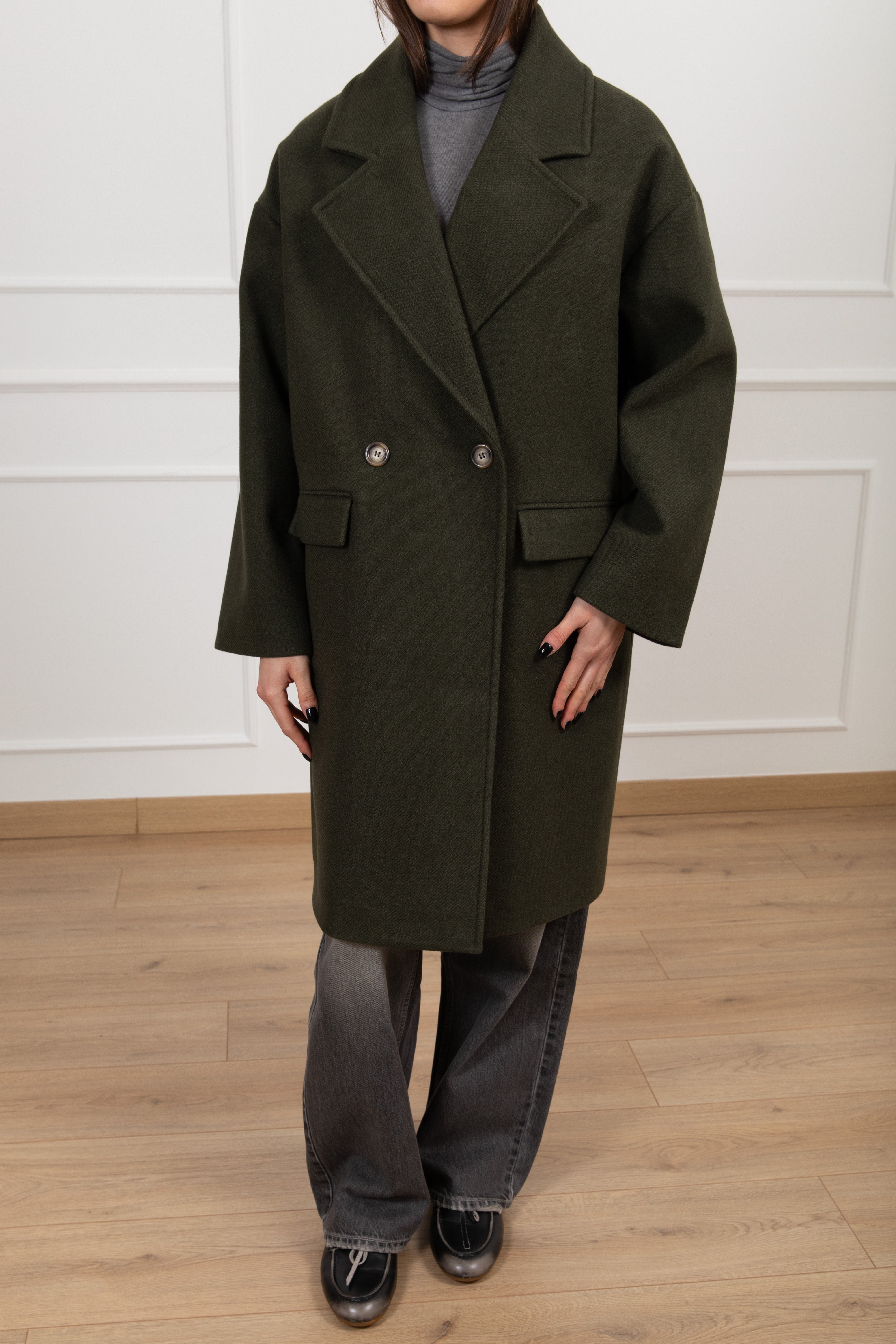 Cappotto ovetto 2 bottoni ViCOLO