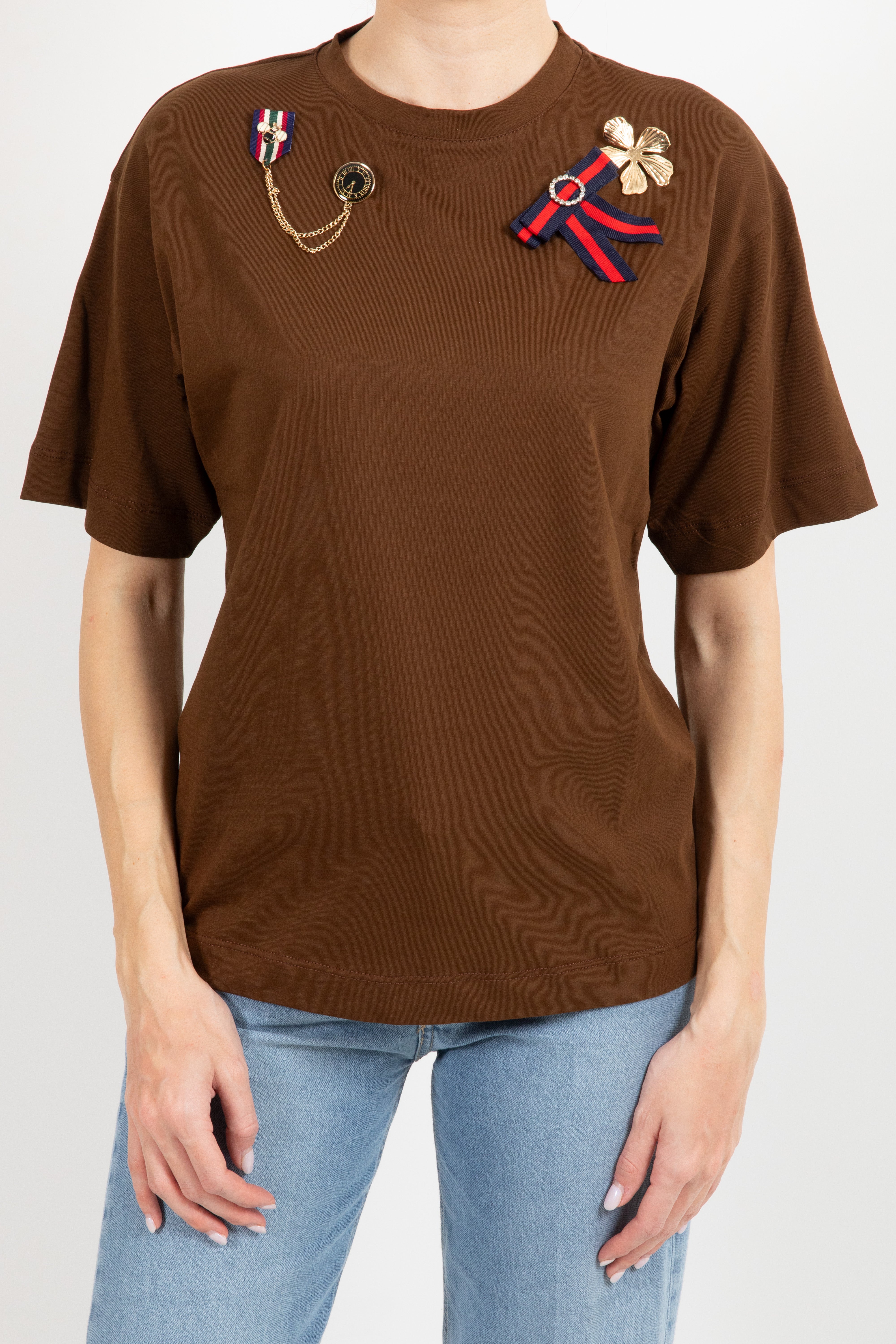 T-shirt con spille Dixie