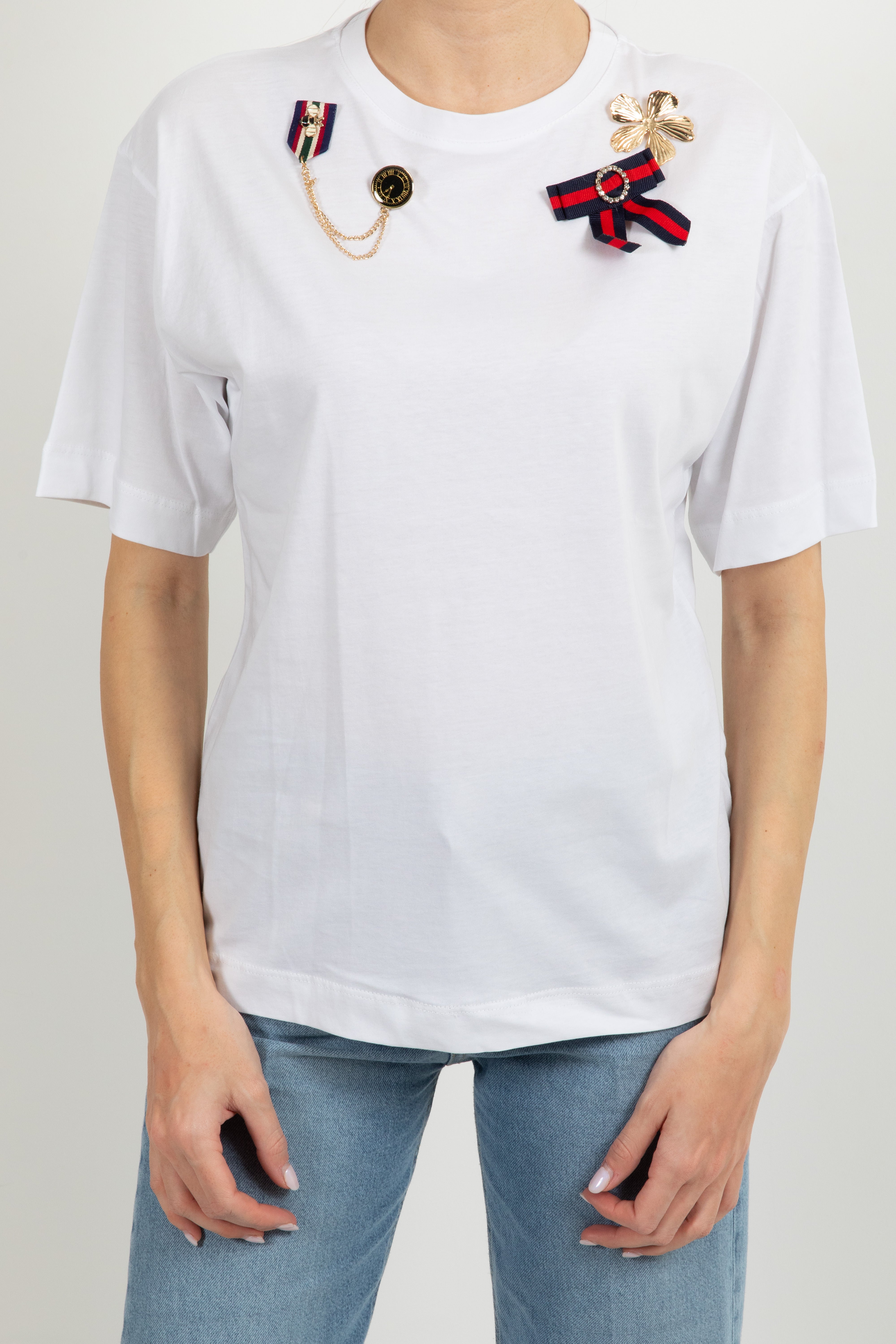 T-shirt con spille Dixie