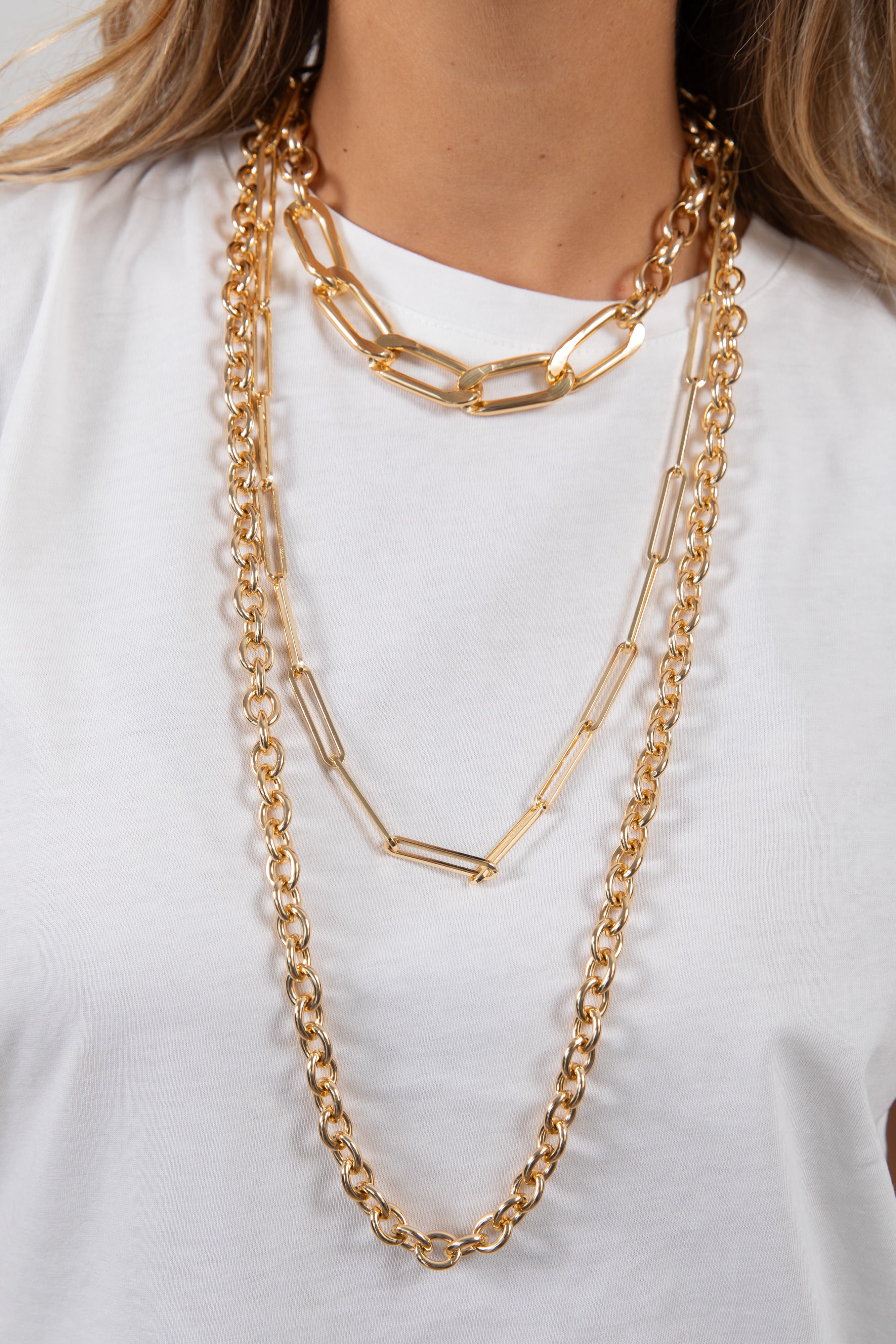 Collana catena multifilo Susy Mix