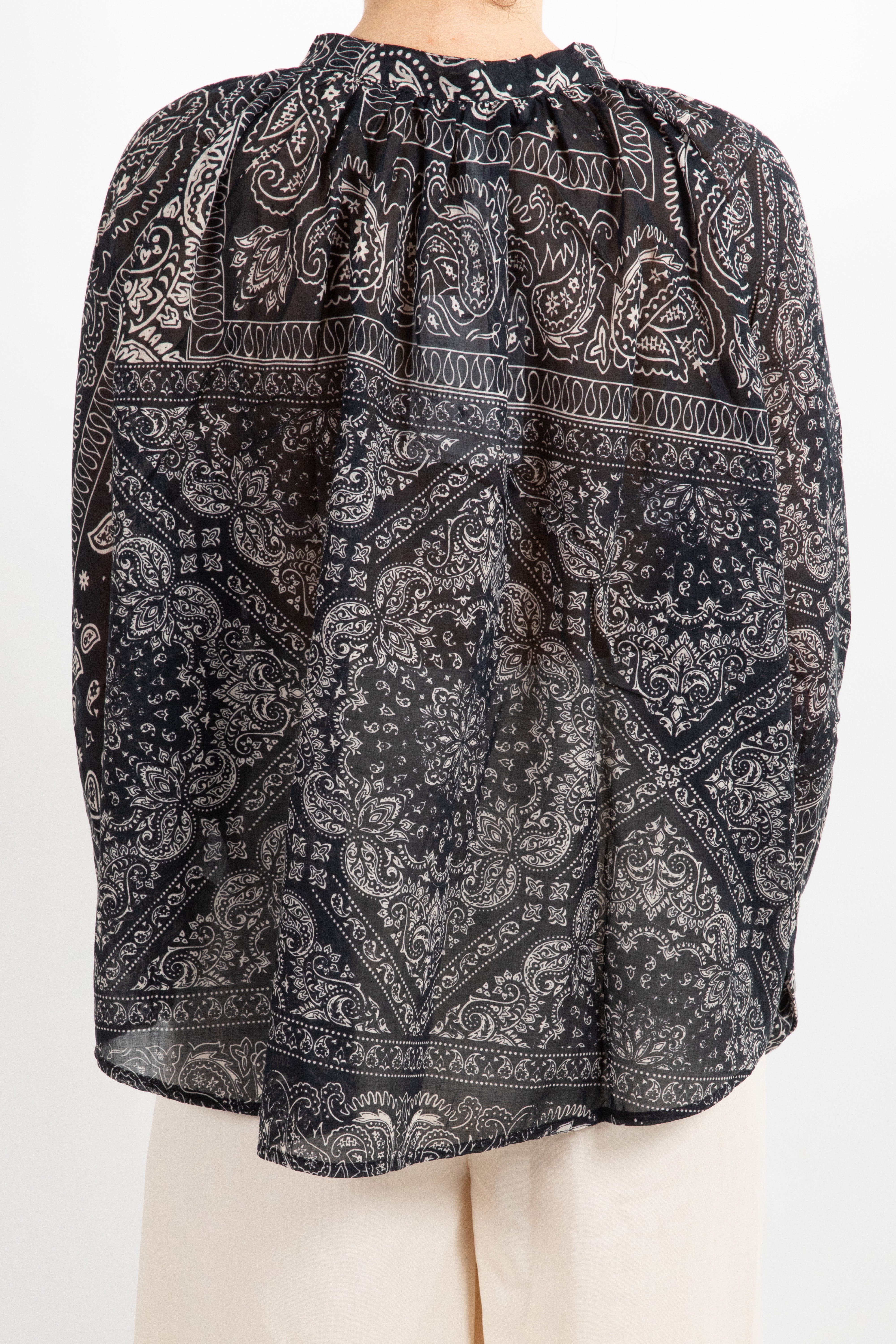 Camicia in cotone fantasia bandana Susy Mix