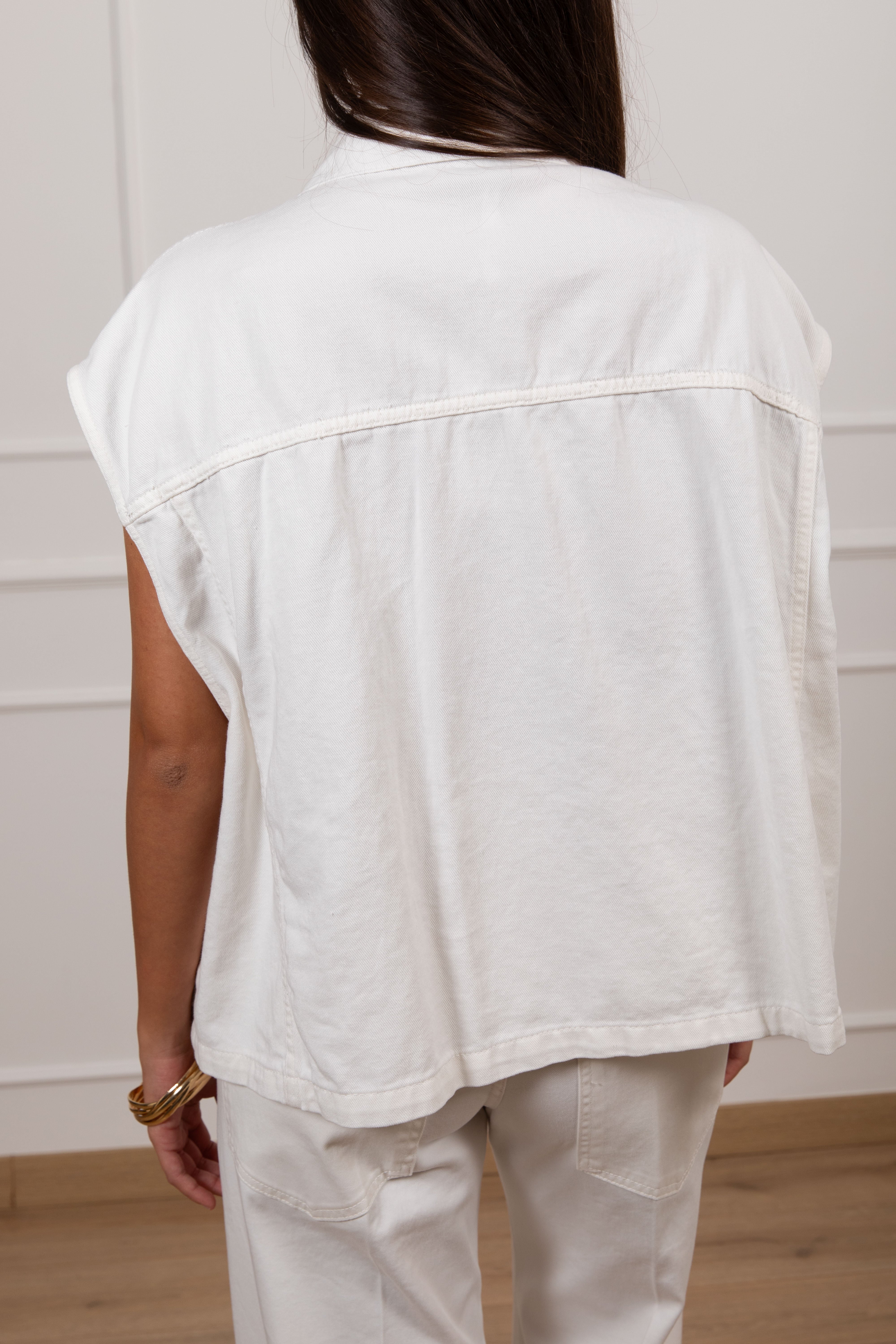 Gilet over-size bull Susy Mix