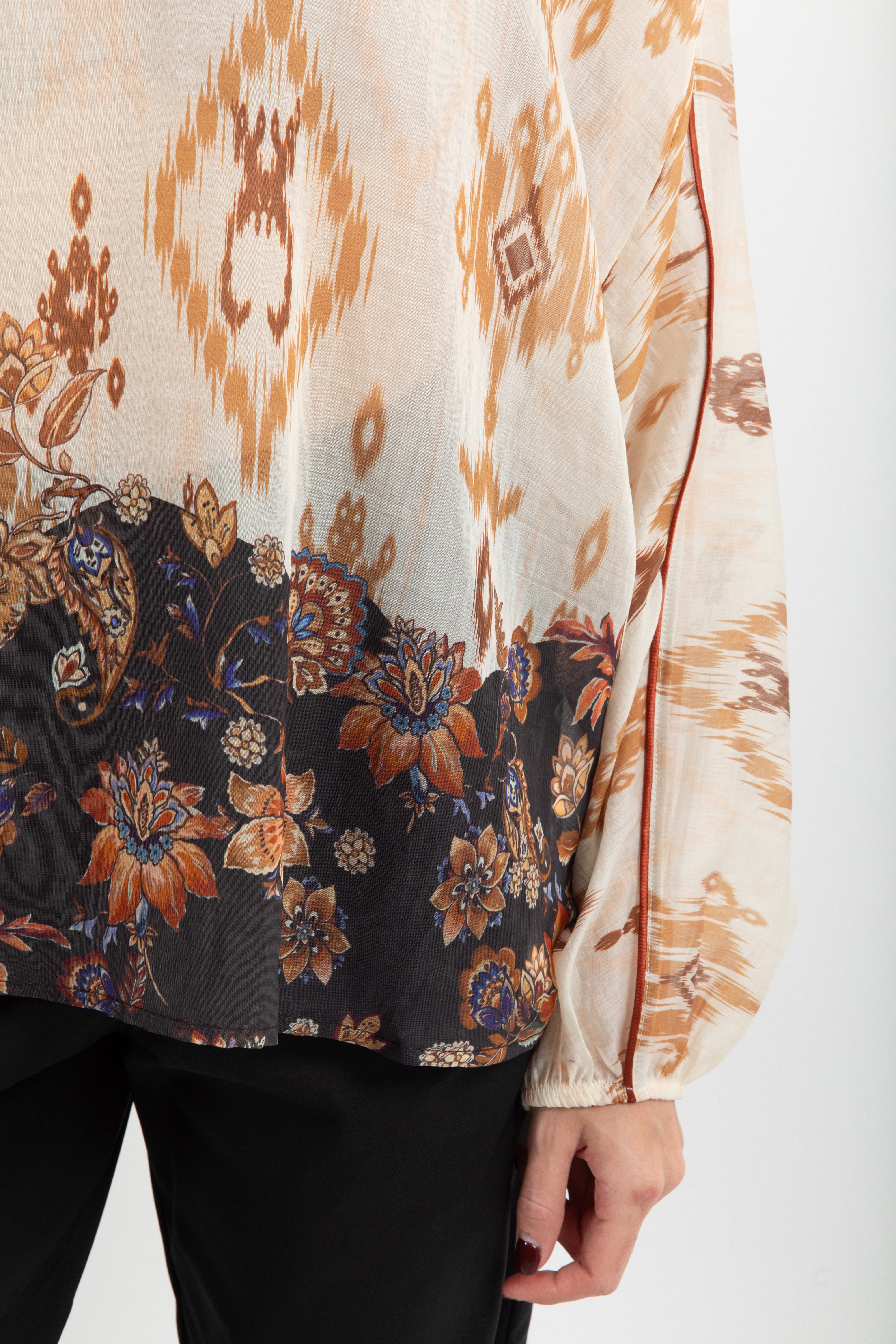 Blusa fantasia ikat Dixie