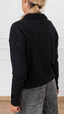 Polo in maglia variante nero Susy Mix