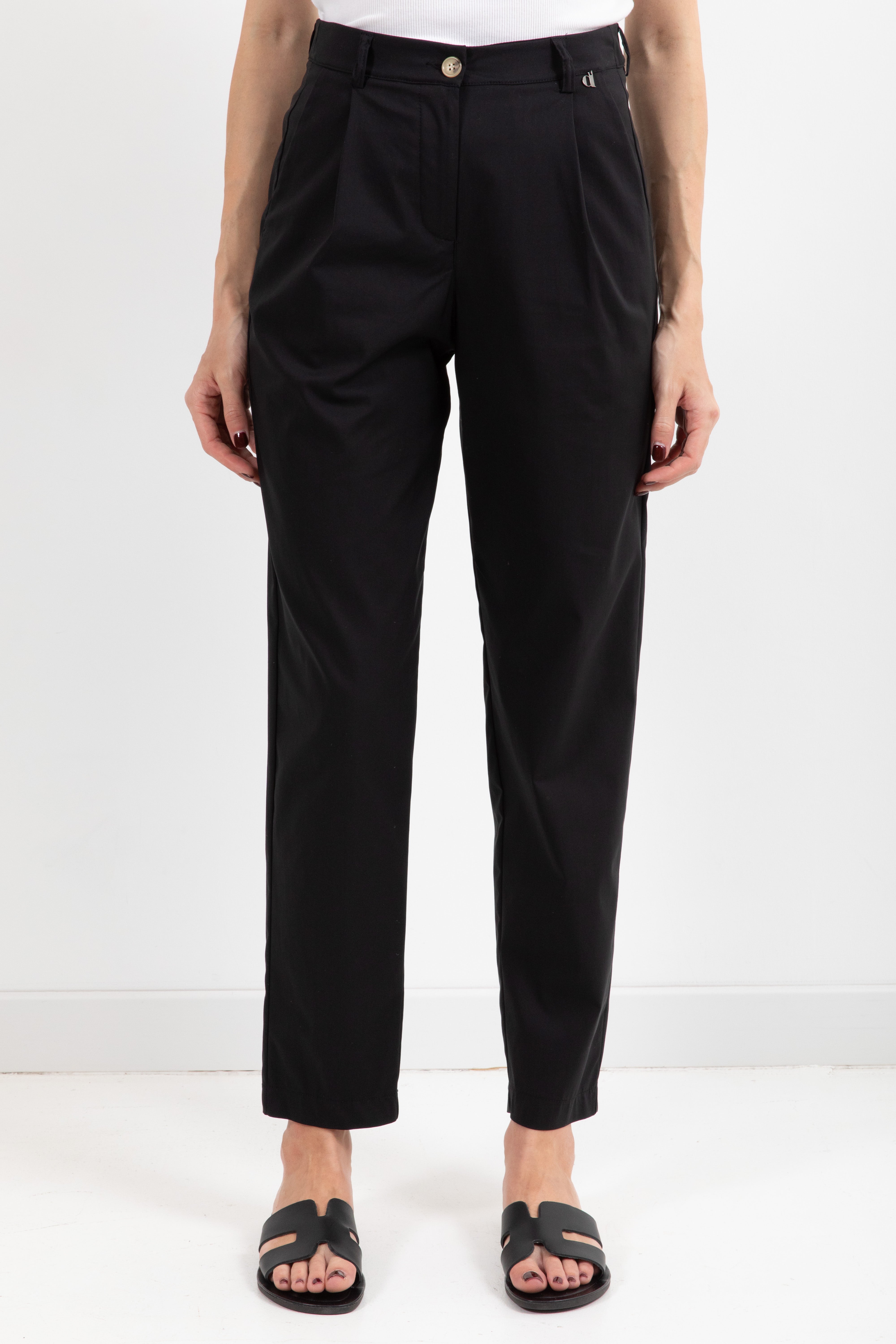 Pantalone carrot-fit parachute Dixie
