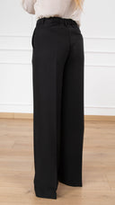 Pantalone palazzo con elastico sul retro ViCOLO