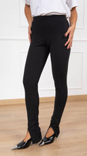 Leggings con zip sul fondo Haveone