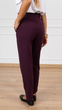 Pantalone sigaretta variante vino Haveone