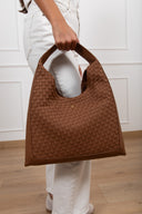 Borsa Kaze in eco-pelle intrecciata ViCOLO