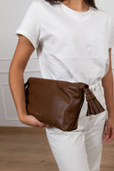 Borsa Tassel small in eco-pelle con catena ViCOLO