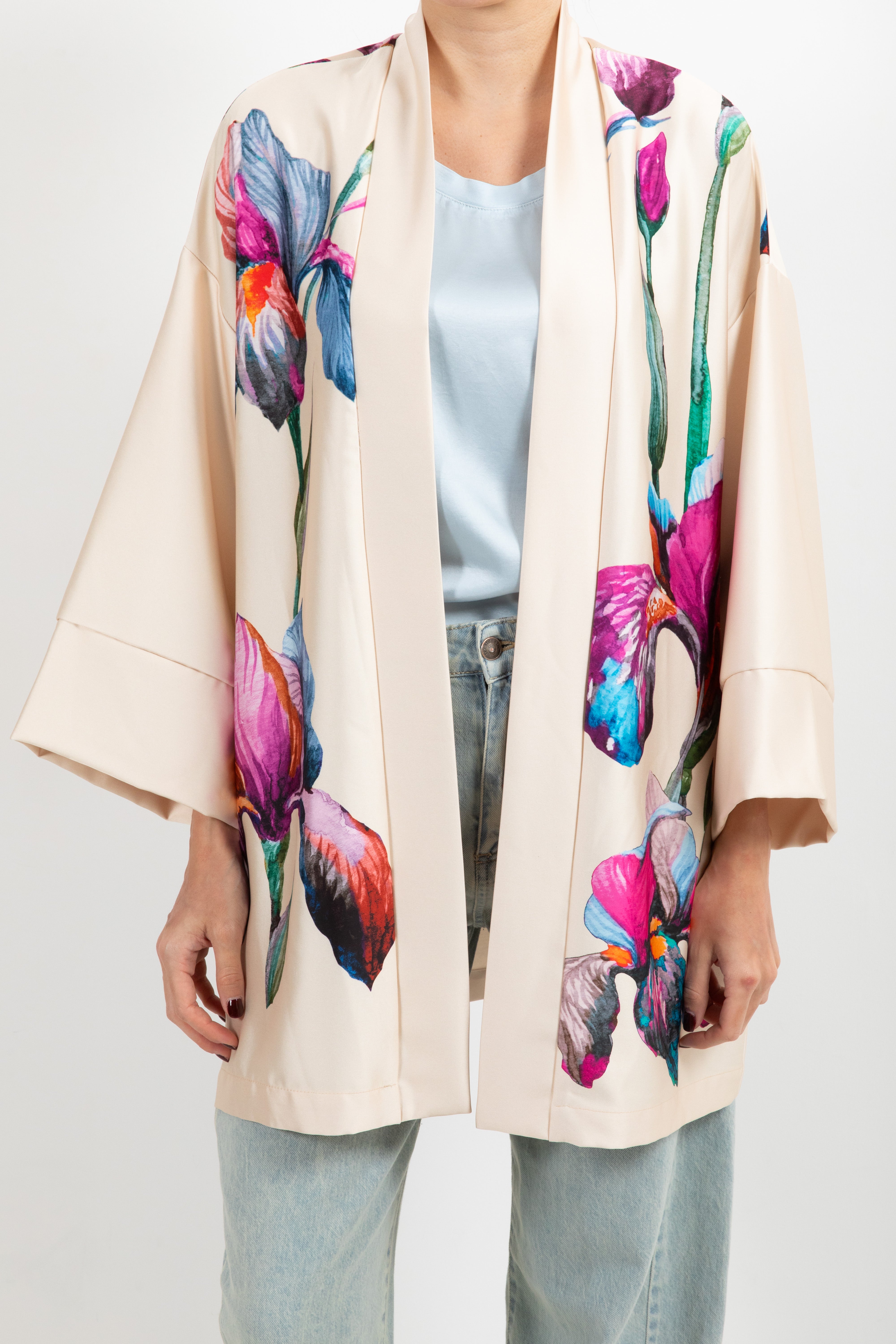 Kimono fantasia giglio multicolor Dixie