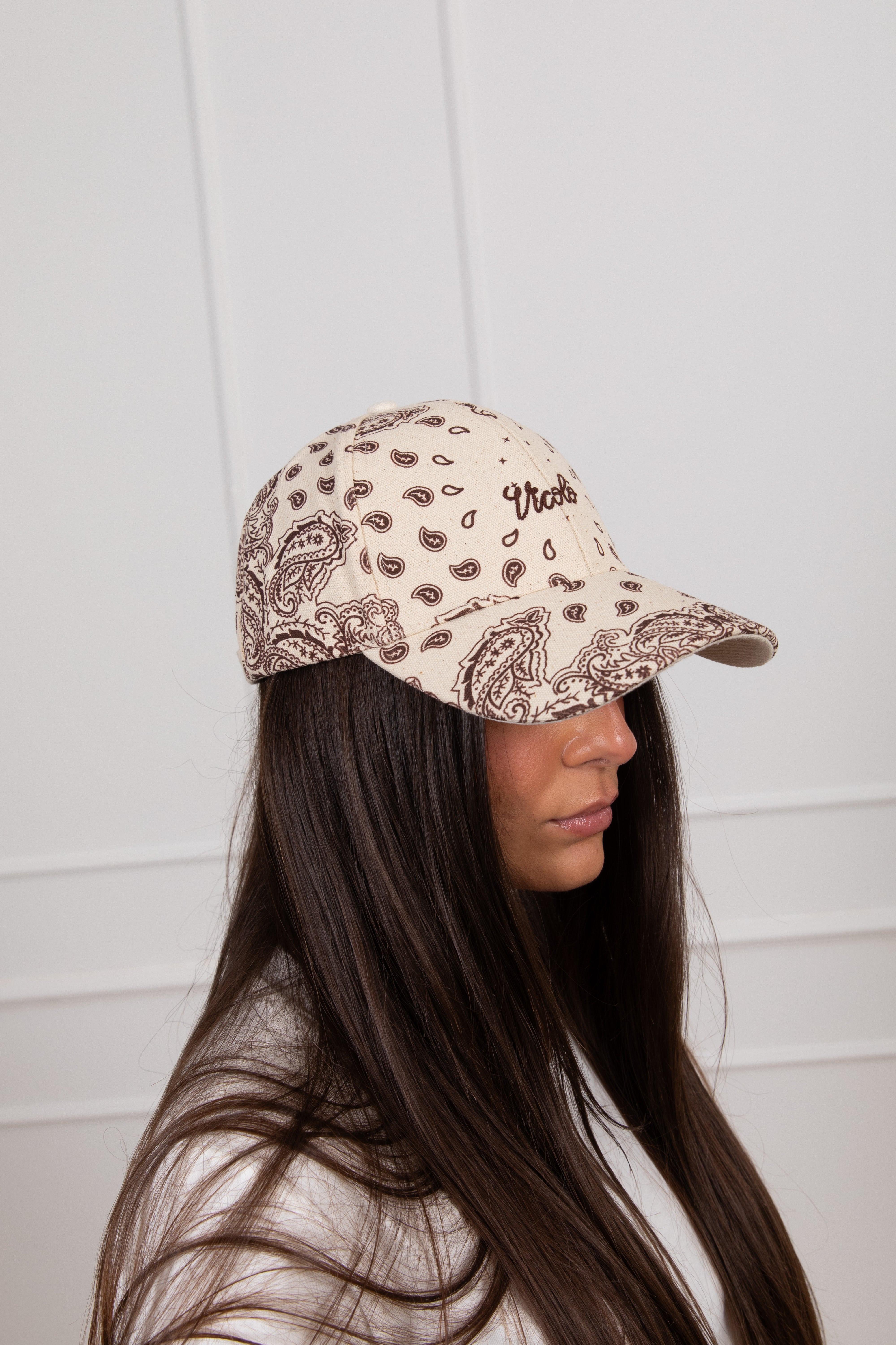 Cappello fantasia bandana con visiera ViCOLO