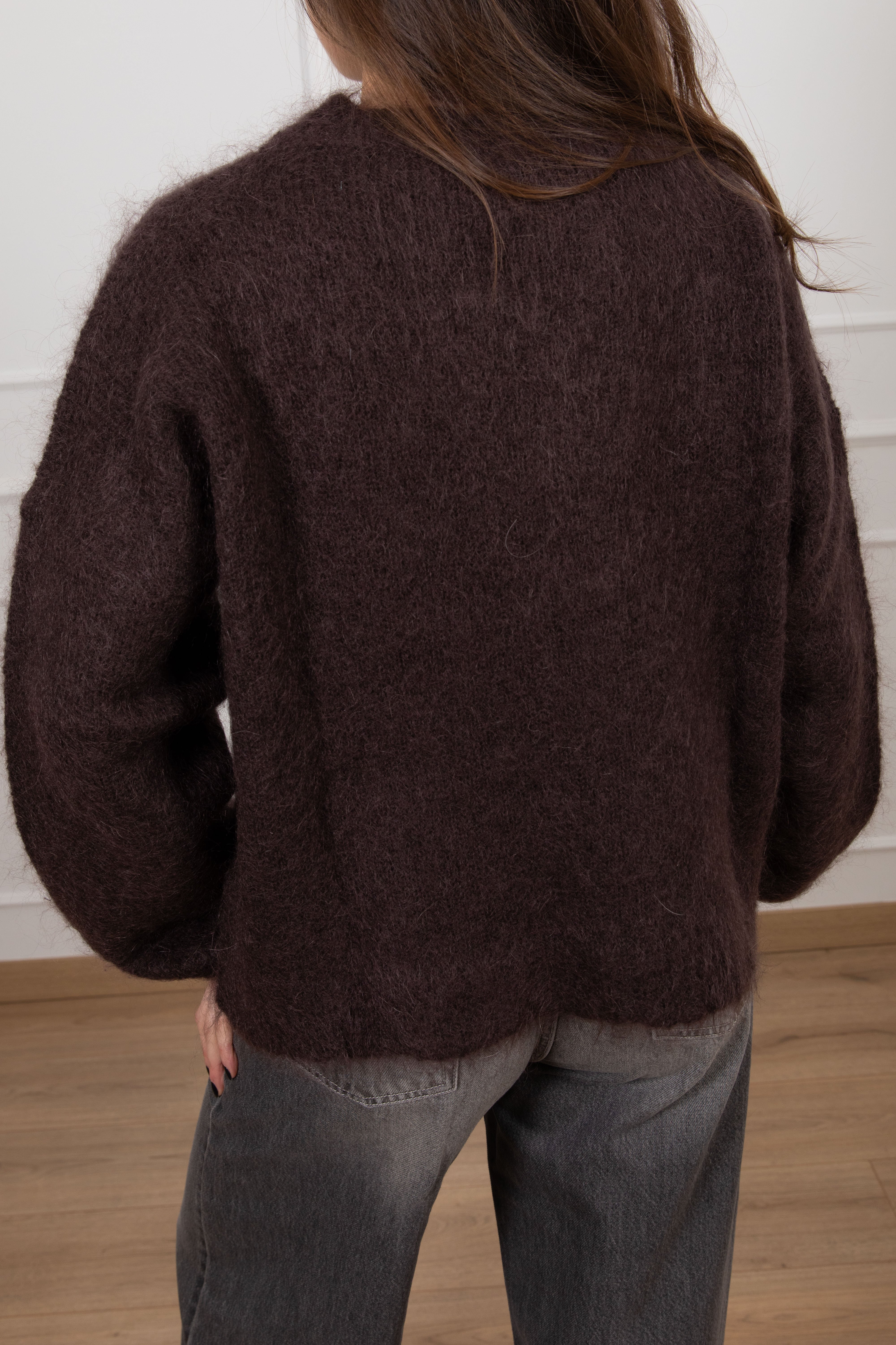 Pull girocollo in mohair Tensione IN