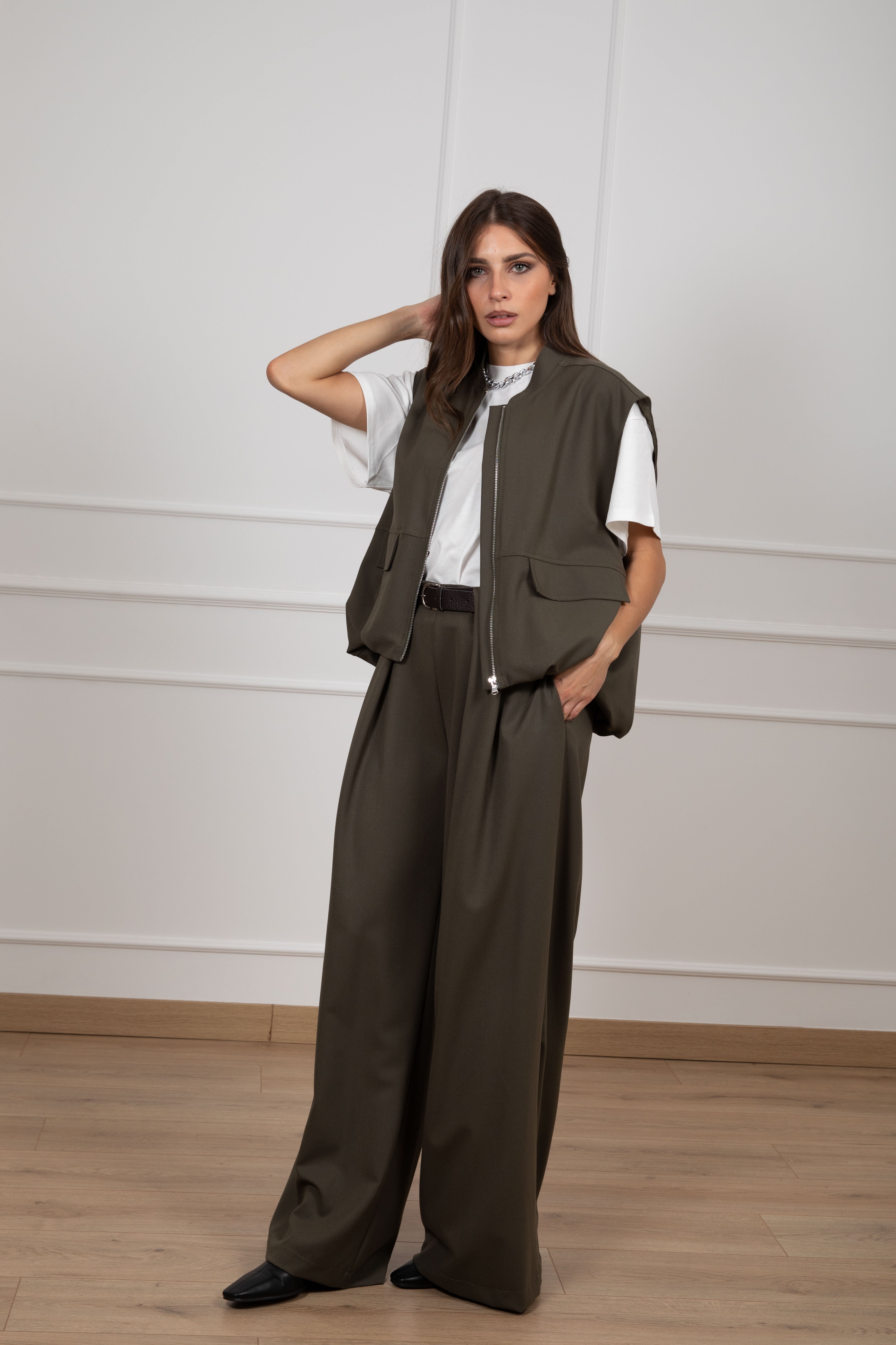 Pantalone con doppio passante Dixie