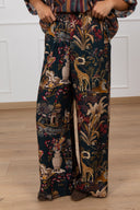 Pantalone fantasia "Nomad" con elastico Haveone