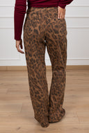 Jeans animalier gamba dritta ViCOLO