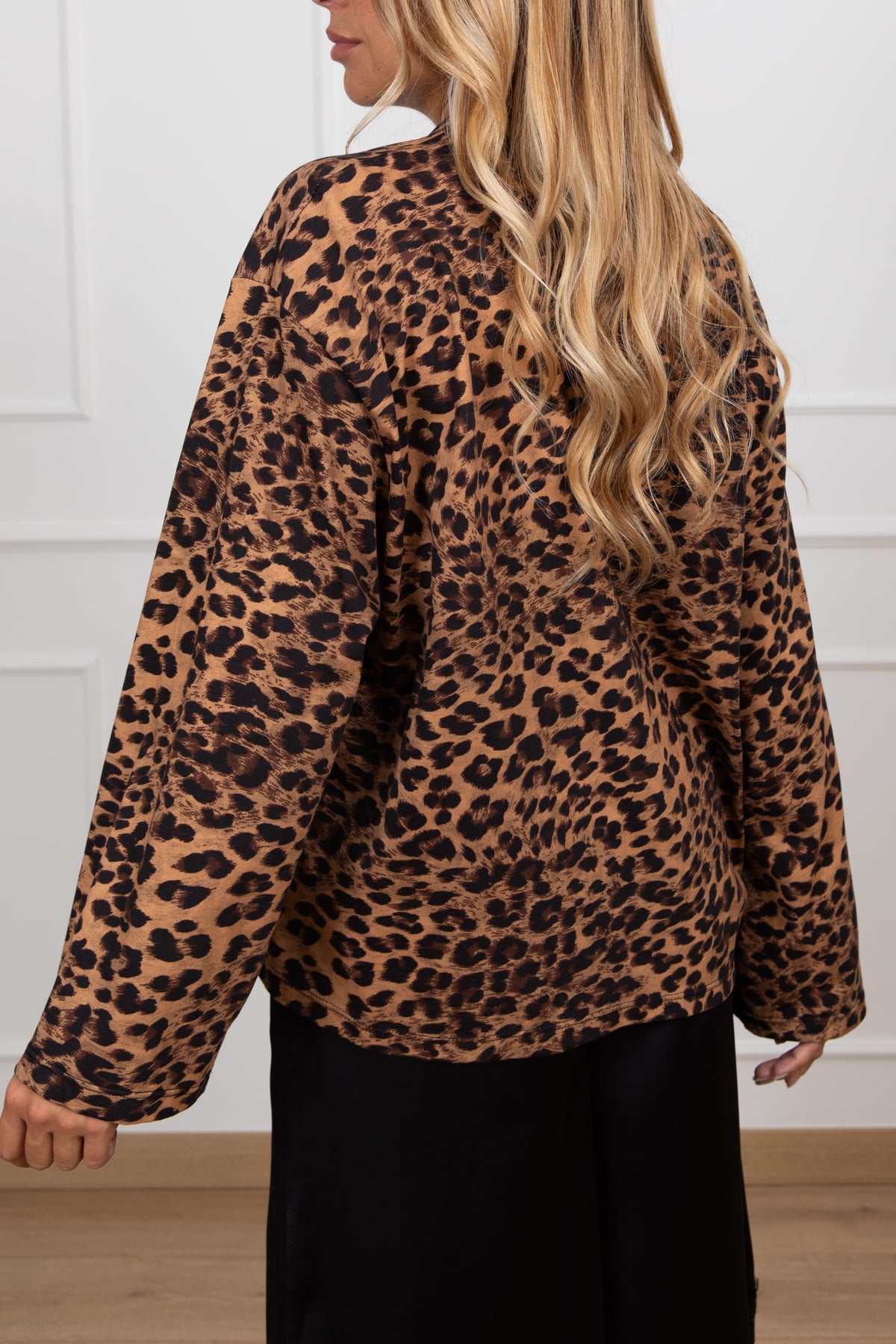 T-shirt manica lunga fantasia animalier Tensione IN