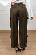 Pantalone cargo in viscosa variante militare ViCOLO