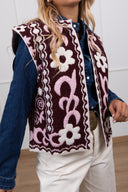 Gilet fantasia fiori Tensione IN