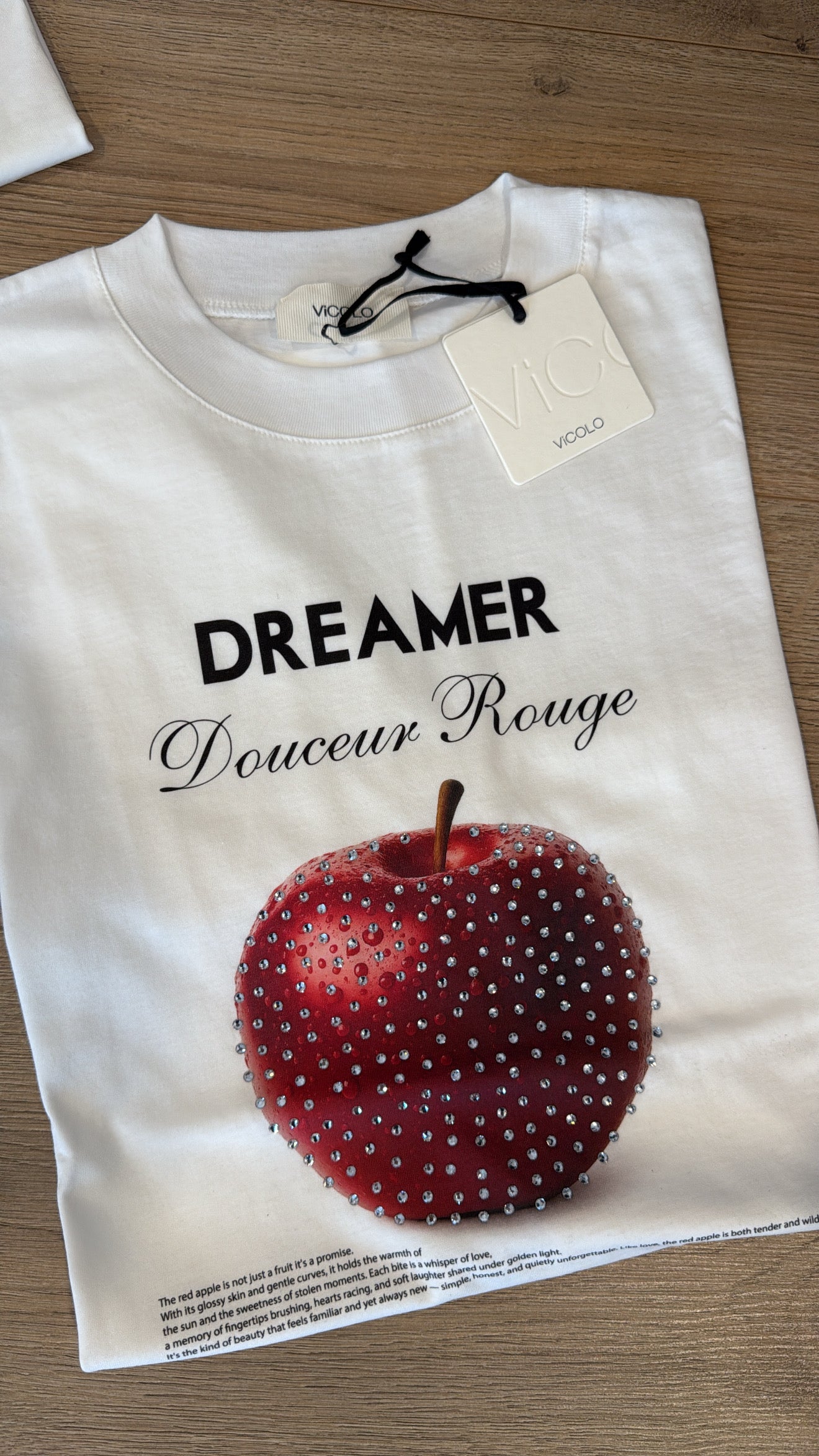 T-shirt over-size "Dreamer" ViCOLO