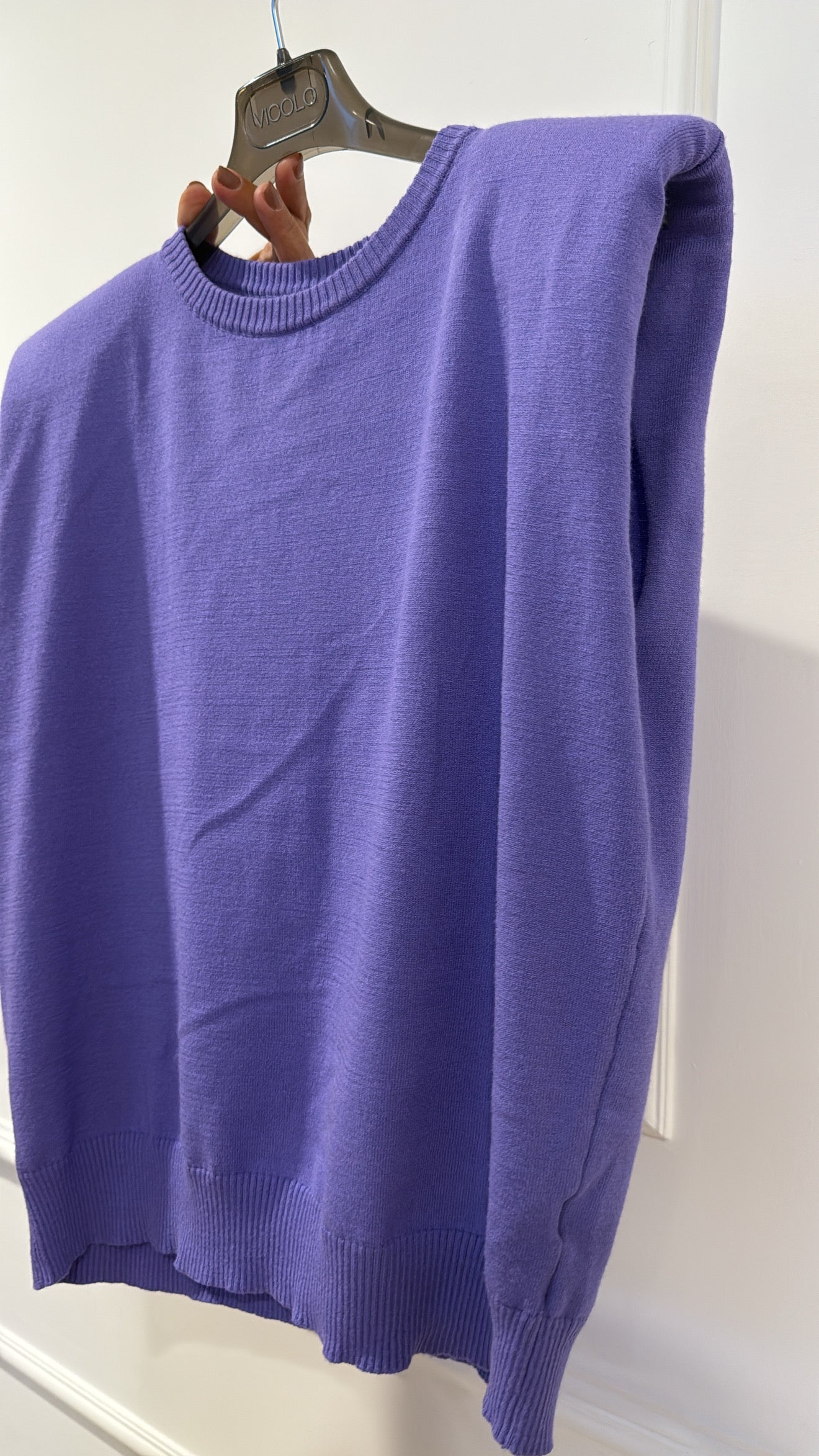 Gilet in maglia con spallina imbottita Vicolo