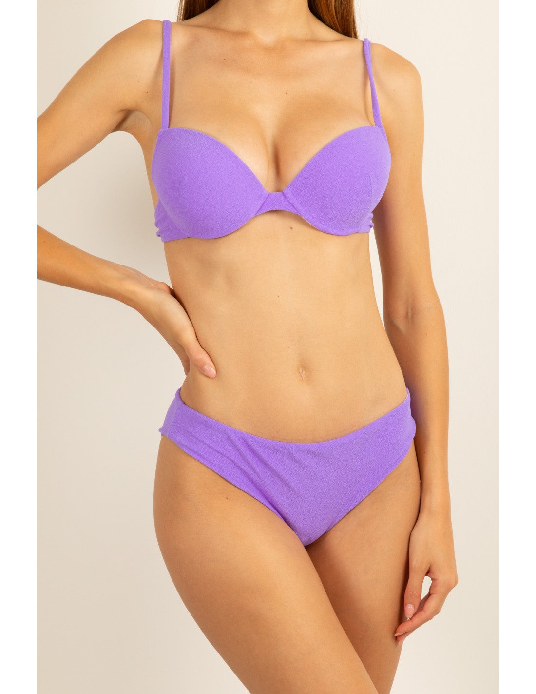 Bikini push-up e slip Léonor spugna Matinée